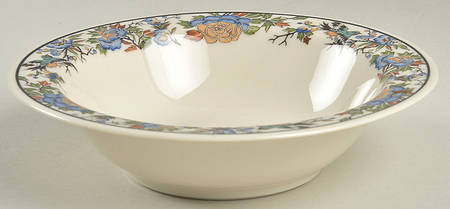 Tapestry Rim Cereal Bowl