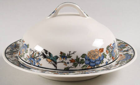 Tapestry Round Covered Butter