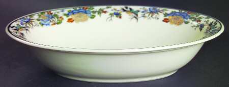 Tapestry 8" Oval Vegetable Bowl