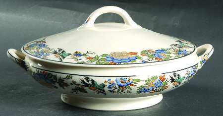 Tapestry Round Covered Vegetable