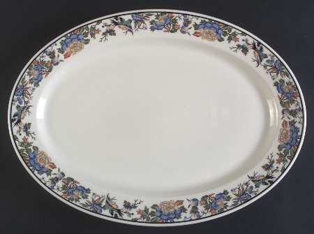 Tapestry 16" Oval Serving Platter