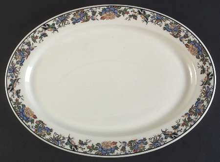 Tapestry 14" Oval Serving Platter