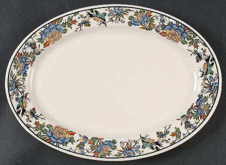 Tapestry 10" Oval Serving Platter