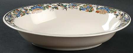 Tapestry 10" Oval Vegetable Bowl