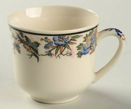 Tapestry Footed Demitasse Cup