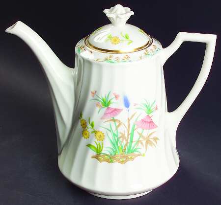 Temple Bells Coffee Pot & Lid