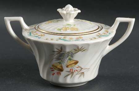 Temple Bells Sugar Bowl & Lid