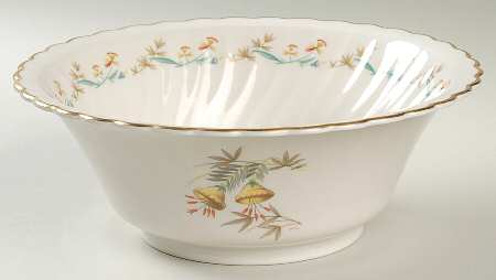 Temple Bells 8" Round Vegetable Bowl