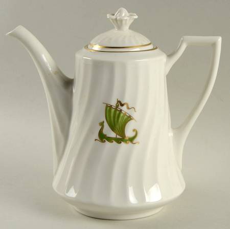 Viking Coffee Pot & Lid