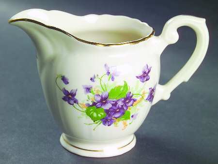 Violets Creamer