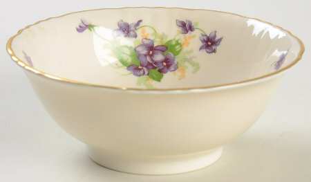 Violets Coupe Cereal Bowl