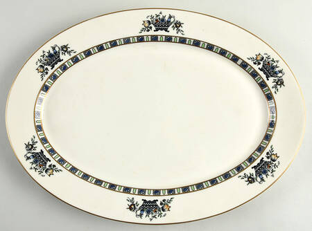 Virginia 16" Oval Serving Platter