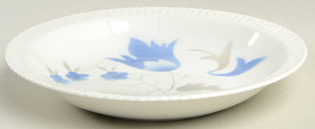 Vogue Blue Rim Soup Bowl