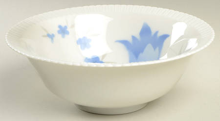 Vogue Blue 8" Round Vegetable Bowl