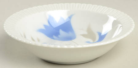 Vogue Blue Rim Fruit/Dessert (Sauce) Bowl