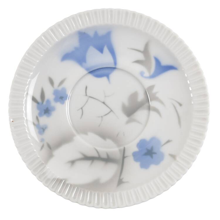Vogue Blue Saucer for Cream Soup Bowl