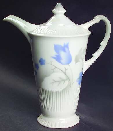 Vogue Blue Coffee Pot & Lid