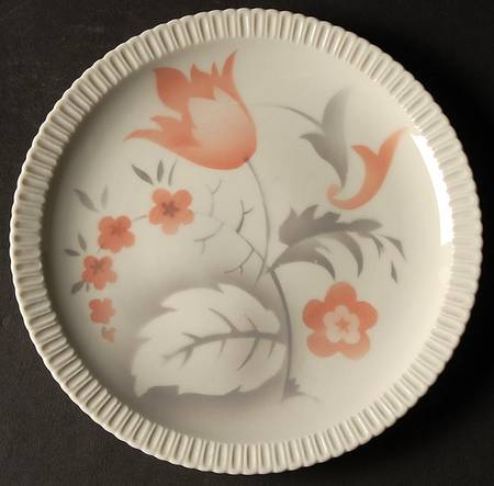 Vogue Coral Salad Plate