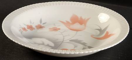 Vogue Coral Rim Soup Bowl