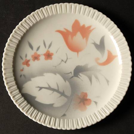 Vogue Coral Bread & Butter Plate