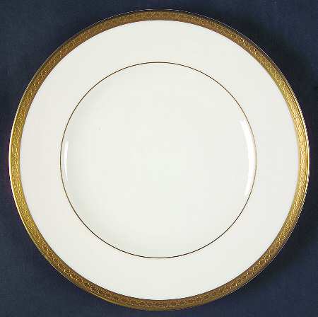 Wayne (No Color Band) Dessert/Pie Plate