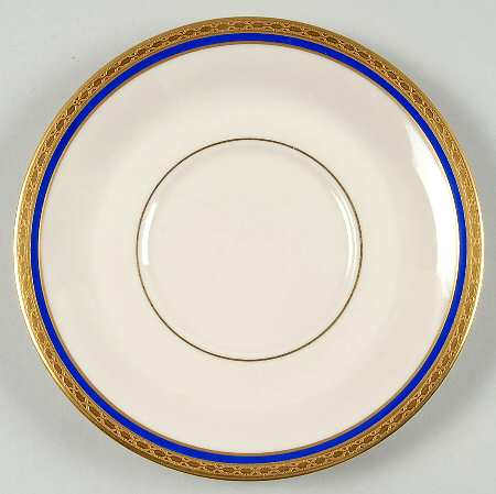 Wayne Blue (Fine China) Saucer for Cream Soup Bowl