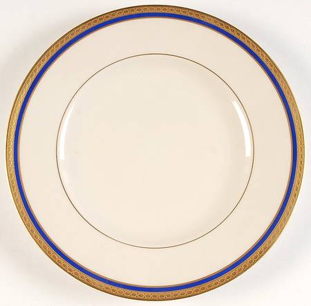 Wayne Blue (Fine China) Luncheon Plate