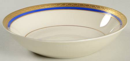 Wayne Blue (Fine China) Fruit/Dessert (Sauce) Bowl