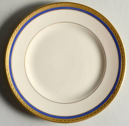 Wayne Blue (Fine China) Bread & Butter Plate
