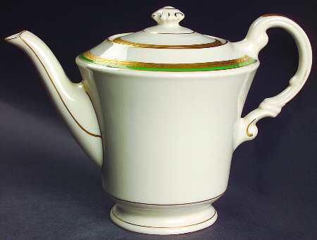 Wayne Green Teapot & Lid