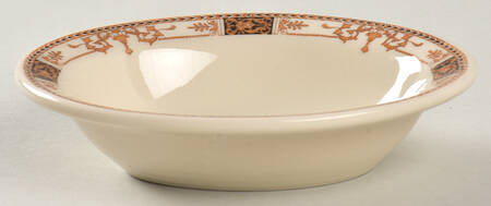 Webster (Restaurant, Cream, No Trim) Oval Fruit/Dessert Bowl