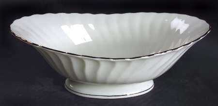 Wedding Ring 9" Oval Vegetable Bowl