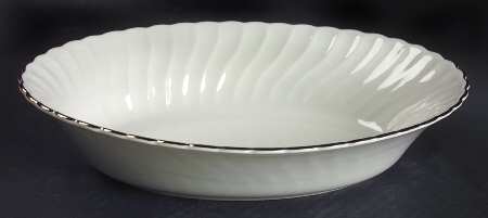 Wedding Ring 10" Oval Vegetable Bowl