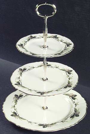 Westvale 13 7/8"-14 1/4" 3-Tiered Serving Tray(DP,SP,BB) HC