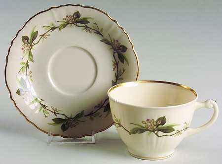 Westvale Flat Cup & Saucer Set by Syracuse