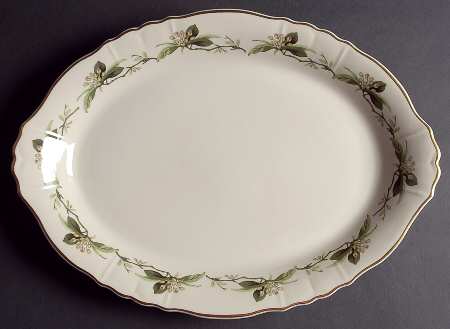Westvale 16" Oval Serving Platter by Syracuse
