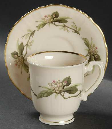 Westvale Footed Demitasse Cup & Saucer Set