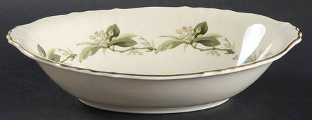 Westvale 9" Oval Vegetable Bowl