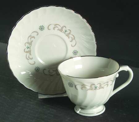 Westminster Footed Cup & Saucer Set