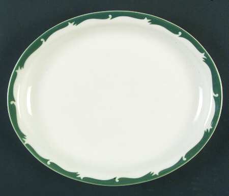 Wintergreen 11" Oval Serving Platter