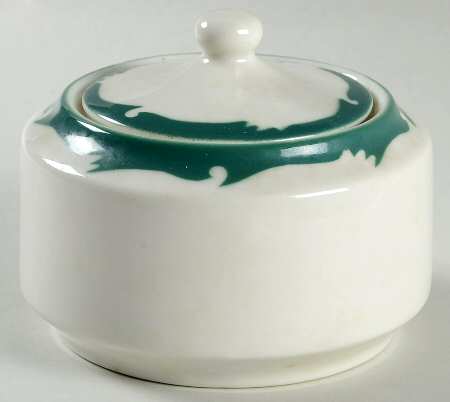 Wintergreen Sugar Bowl & Lid