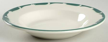 Wintergreen Rim Soup Bowl