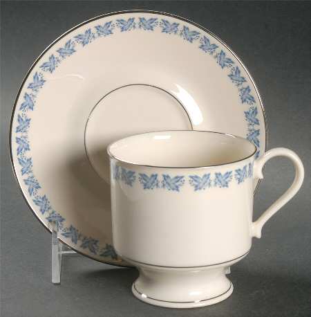 Wyndmoor Footed Cup & Saucer Set
