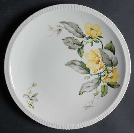 Yellow Roses 11" Chop Plate (Round Platter)