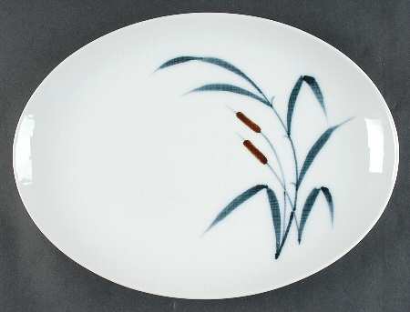 Sighin' Cats 14" Oval Serving Platter