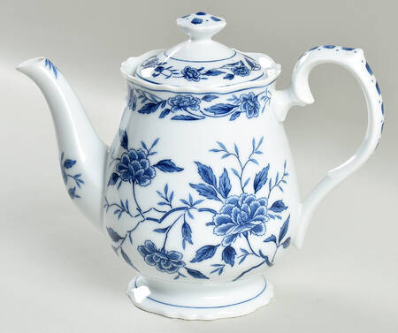 Blue Chatham Teapot & Lid