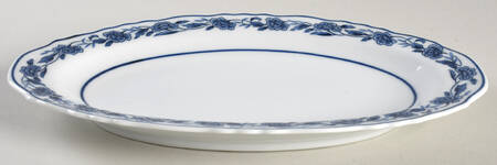 Blue Chatham Underplate for Gravy Boat