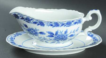 Blue Chatham Gravy Boat & Underplate