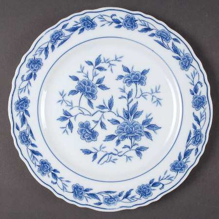 Blue Chatham Salad Plate