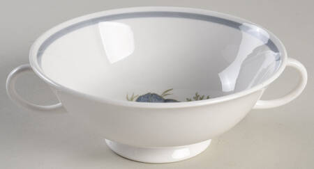 Glen Mist (Susie Cooper Signature Stamp) Flat Cream Soup Bowl
